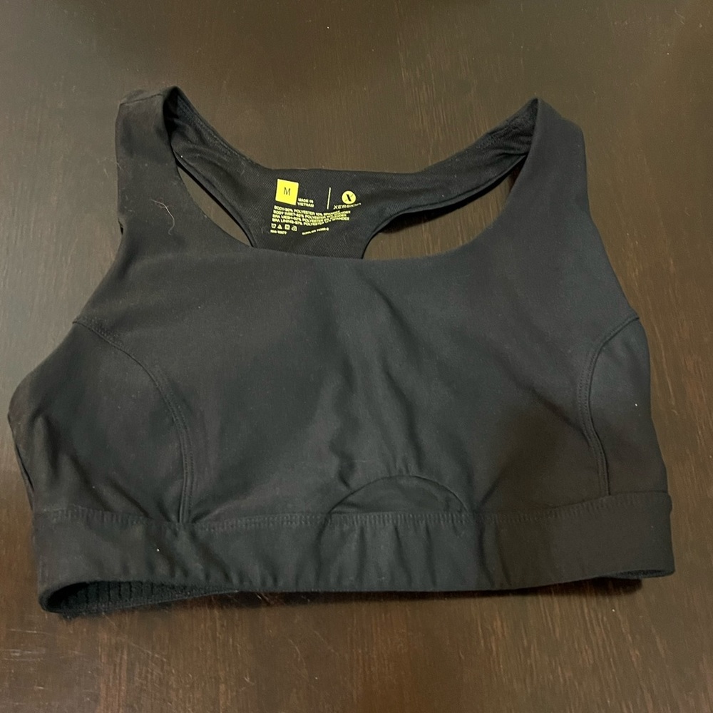 Black Xersion Sports bra